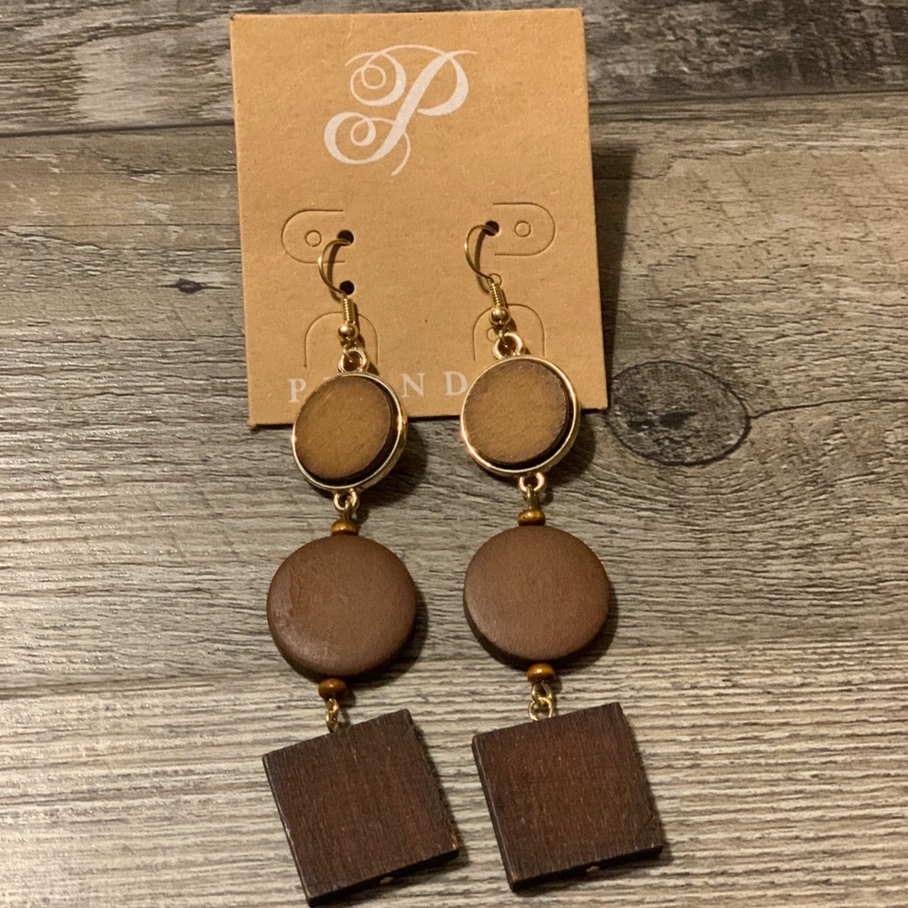 Plunder Wooden earrings